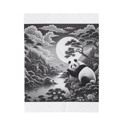 "Moonlit Panda" -Blanket