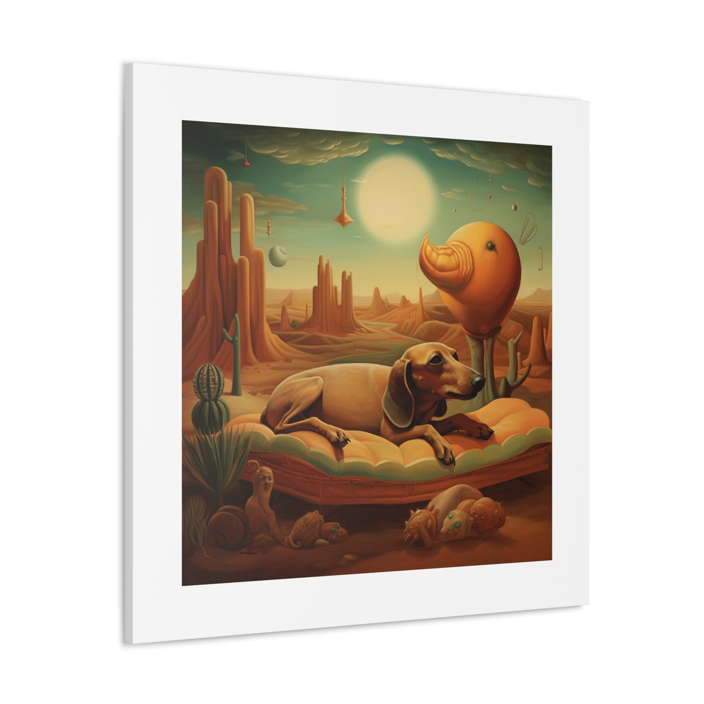 Dreamy Dachshund Desert Print