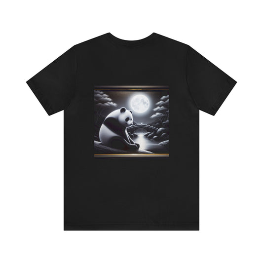 "Panda Moon's Majestic Grace"-  Tshirt