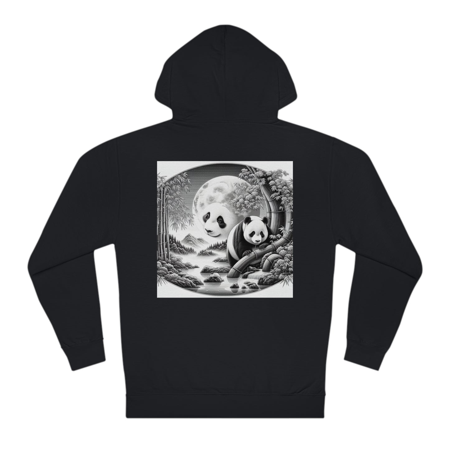 "Moonlit Panda's Dance"-  Hoodie