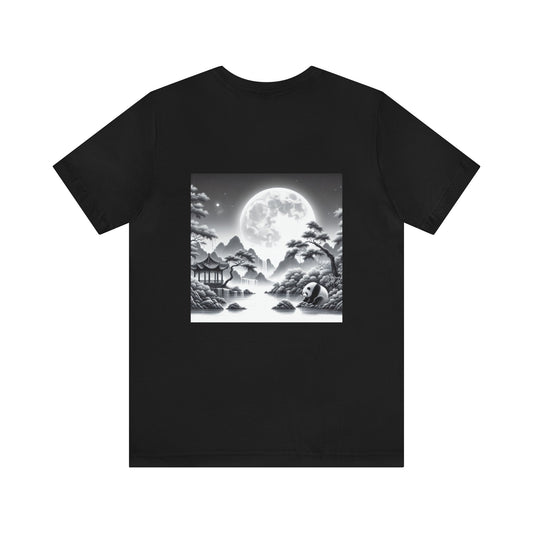 "Mystic Panda's Moonlit Splendor"-  Tshirt