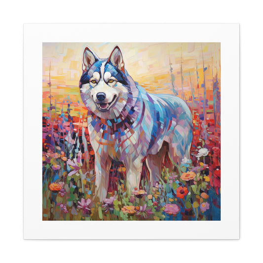 Fauvist Husky Joy Ride