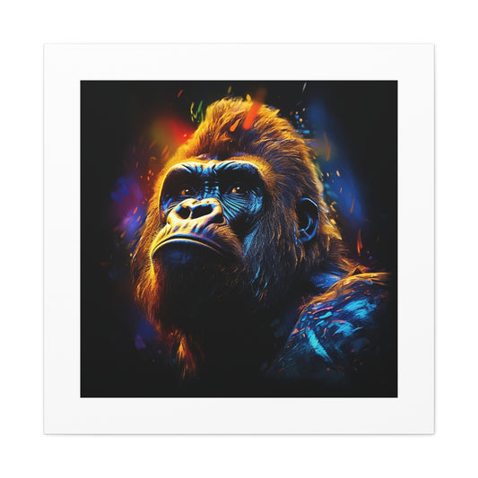 GorillaGloryCanvasPrint