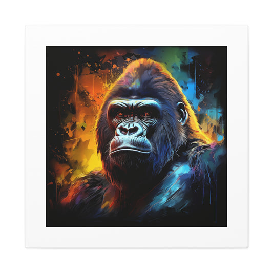 Gorilla Grandeur Print