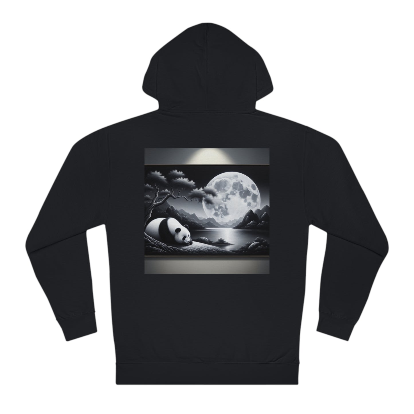 "Panda's Lunar Splendor"-  Hoodie