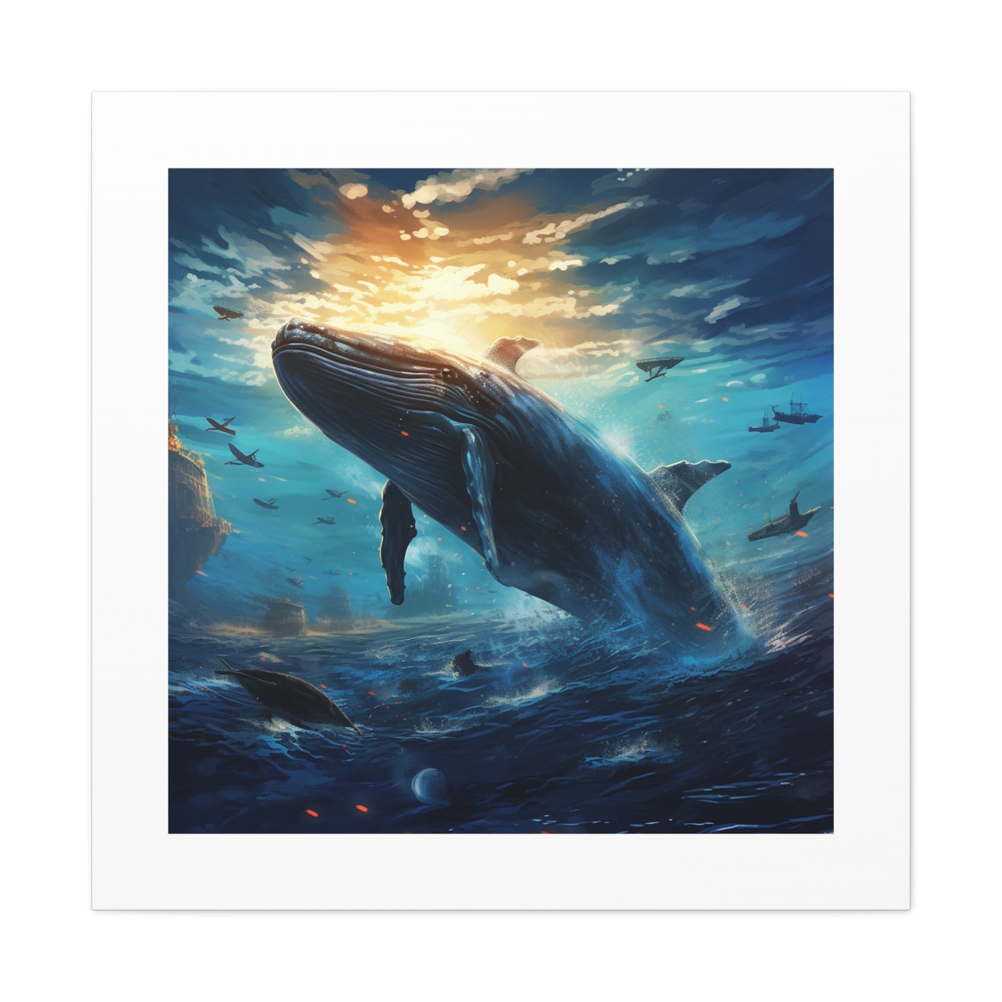 "Migrate Whale Flair"