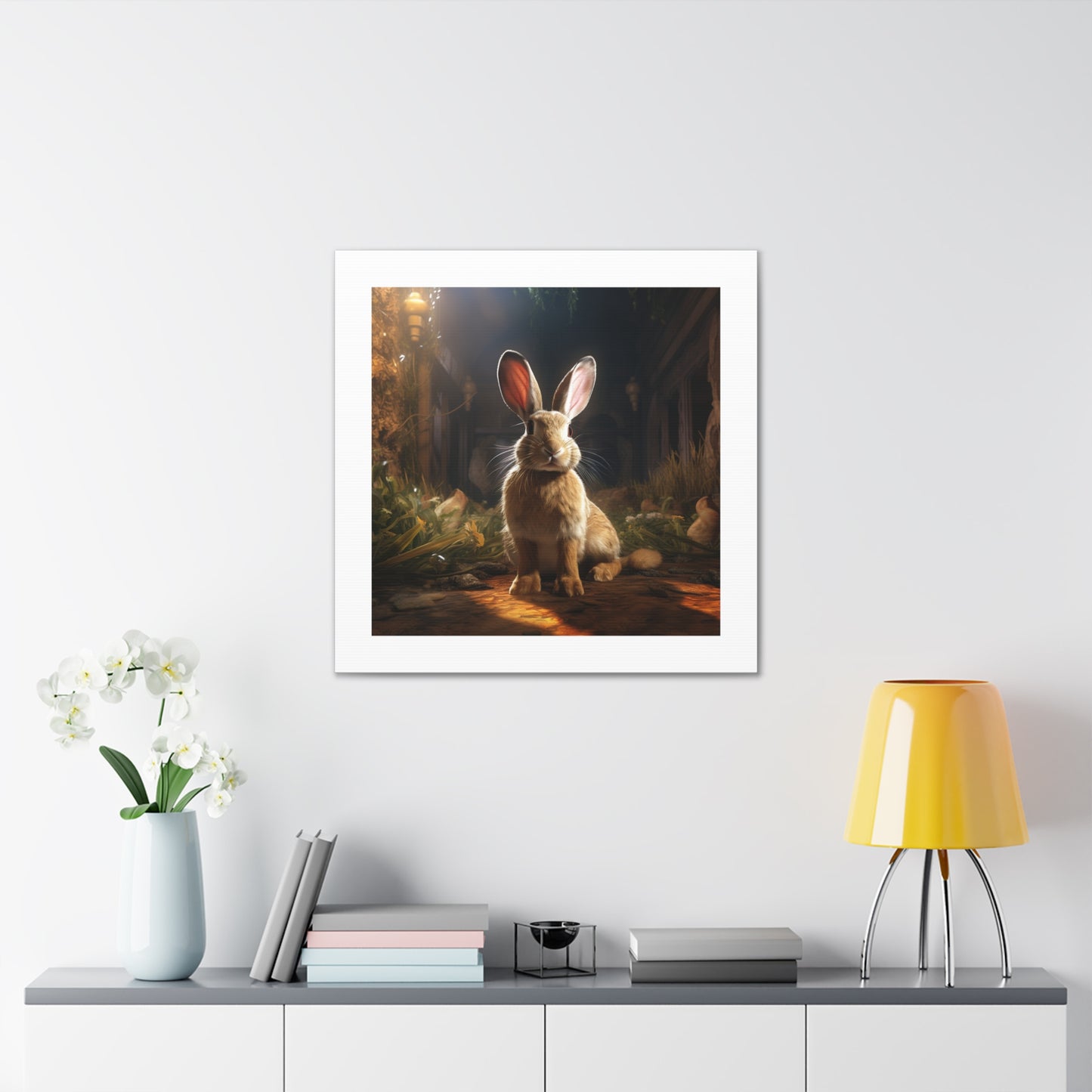 Vibrant Rabbit Masterpiece.