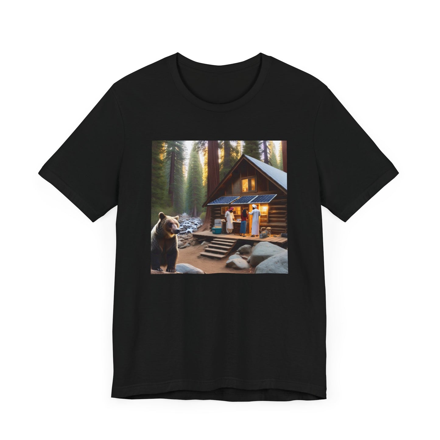 TechBear in the Woods-  Tshirt