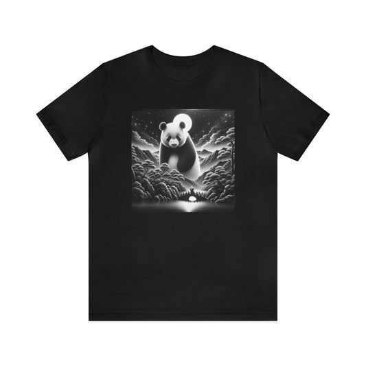 "Majestic Moonlit Panda"-  Tshirt