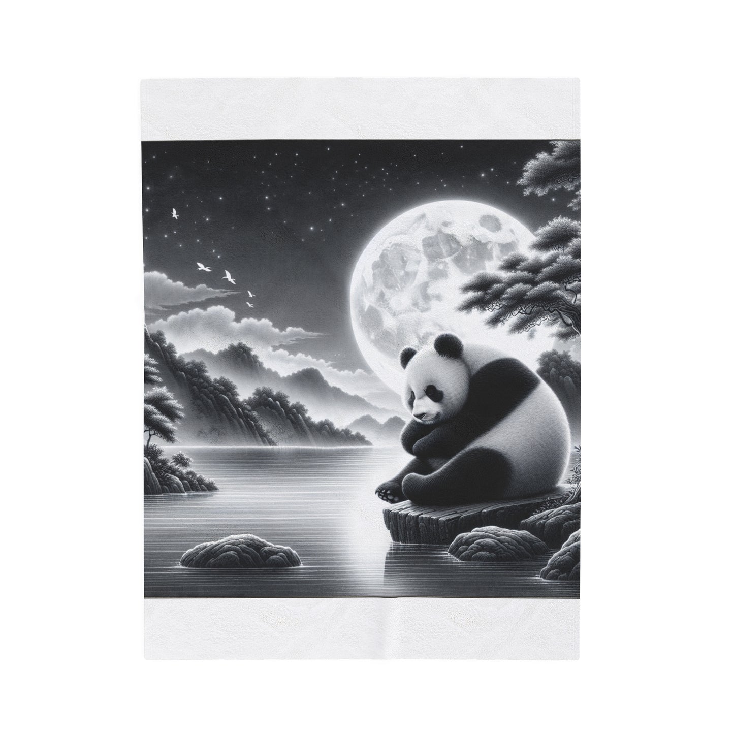 Tranquil Panda -Blanket