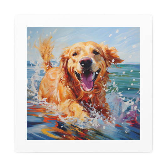 Joyful Wave Symphony Canvas