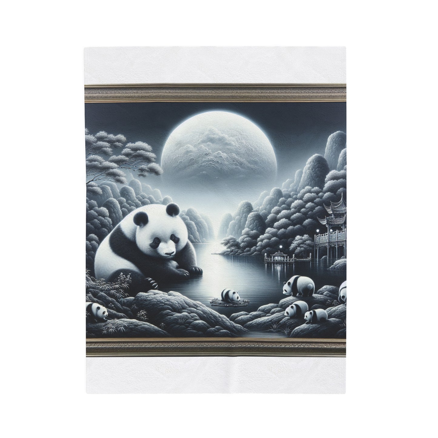 "Moonlit Majesty" -Blanket