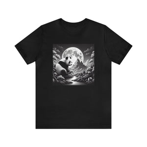 "Moonlit Panda Majesty"-  Tshirt