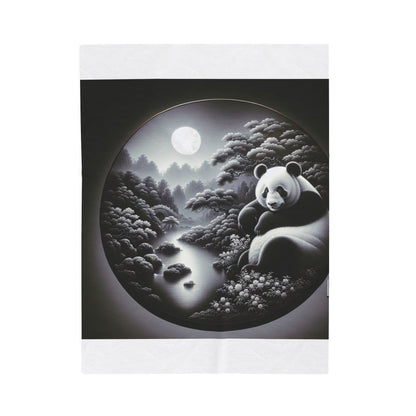 "Moonlit Panda" -Blanket