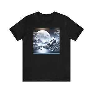 "Panda's Moonlit Majesty"-  Tshirt