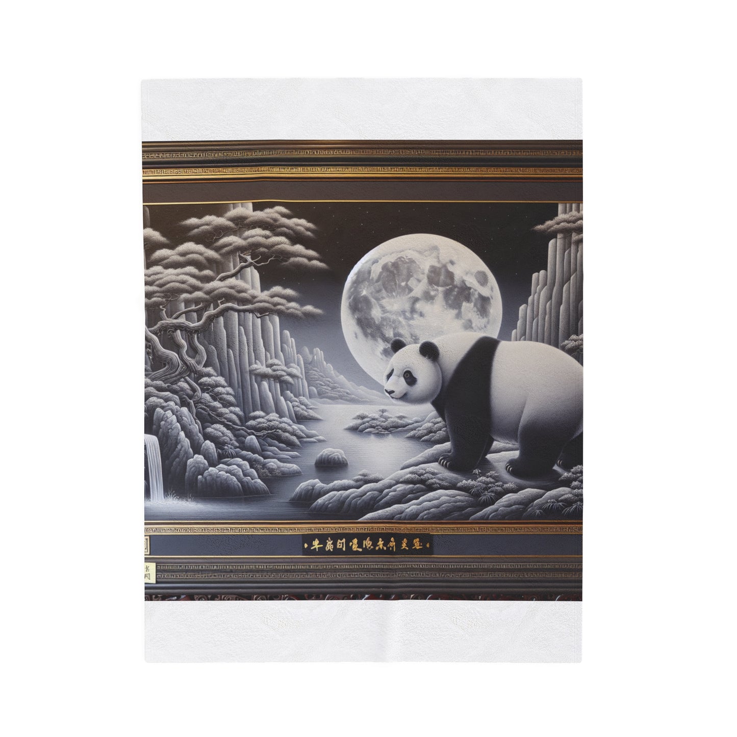 "Moonlit Harmony" -Blanket