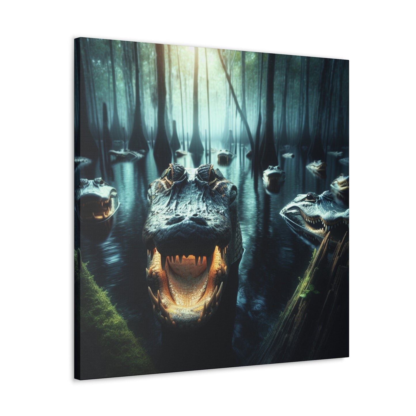 Swamp Gator's Spell- Canvas