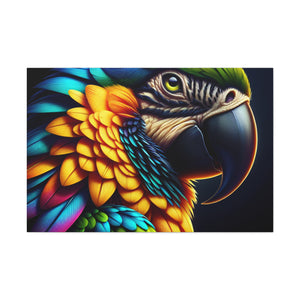 "4K Parrot Elegance Art"