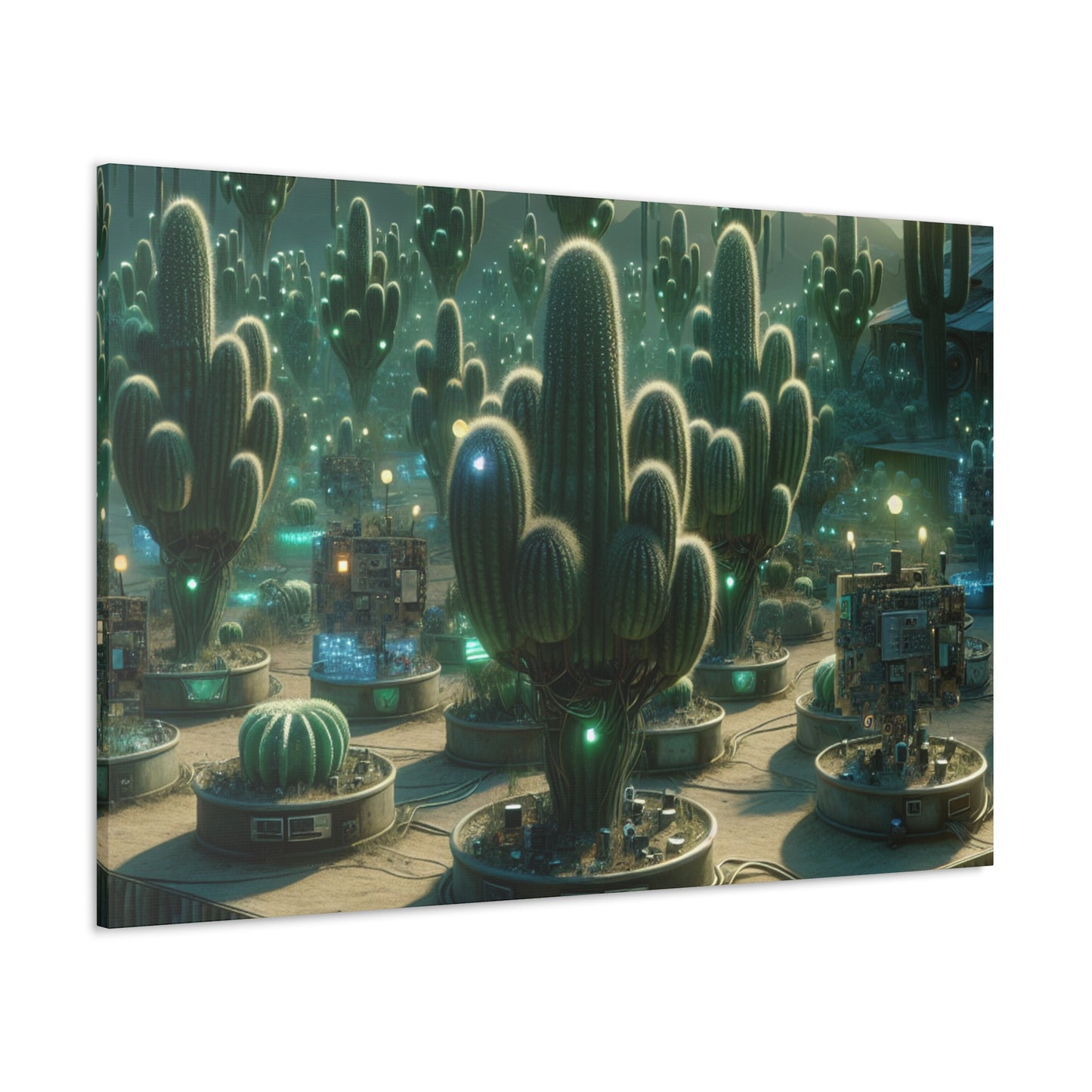 "Cybernetic Cacti Haven"