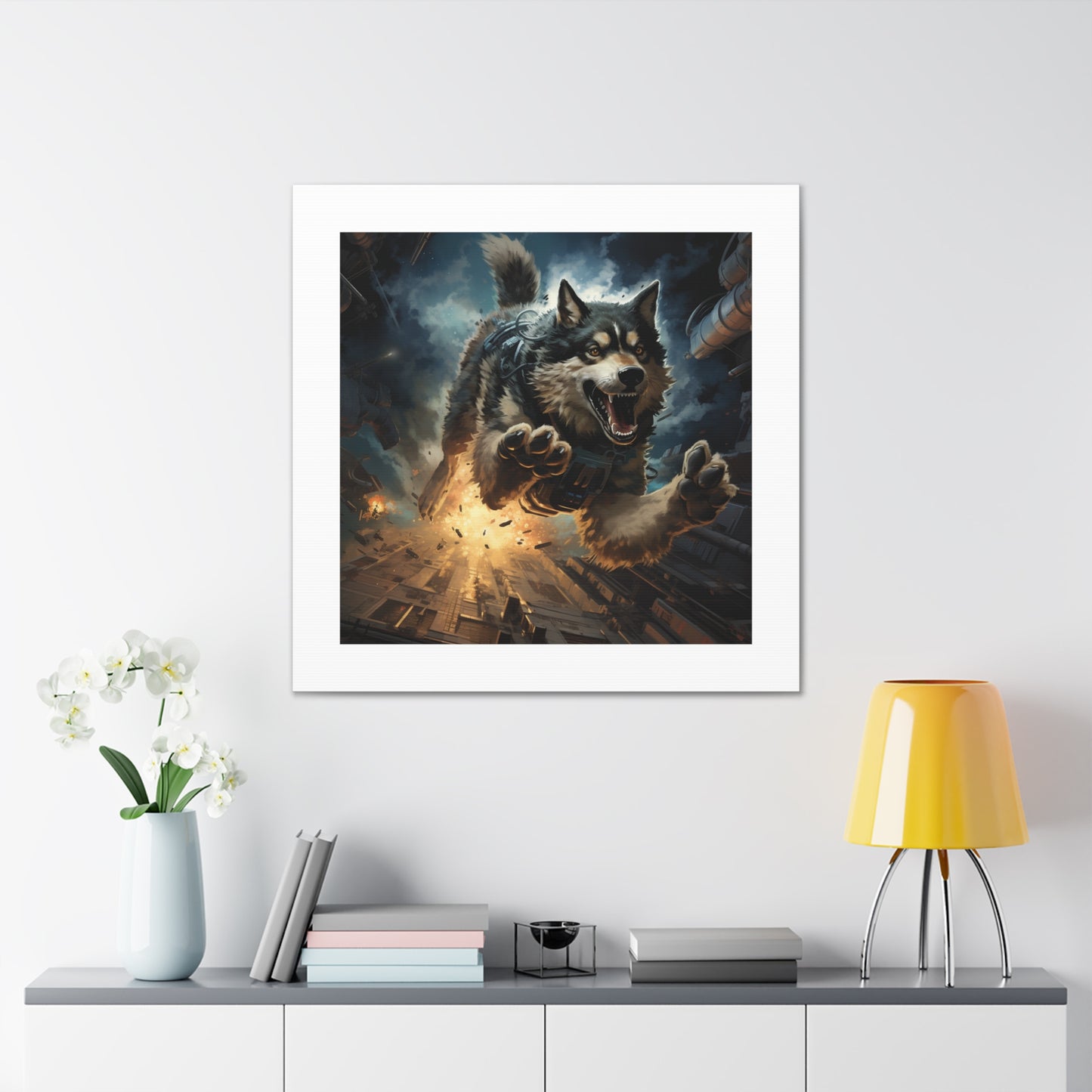 Heroic War Dog Print