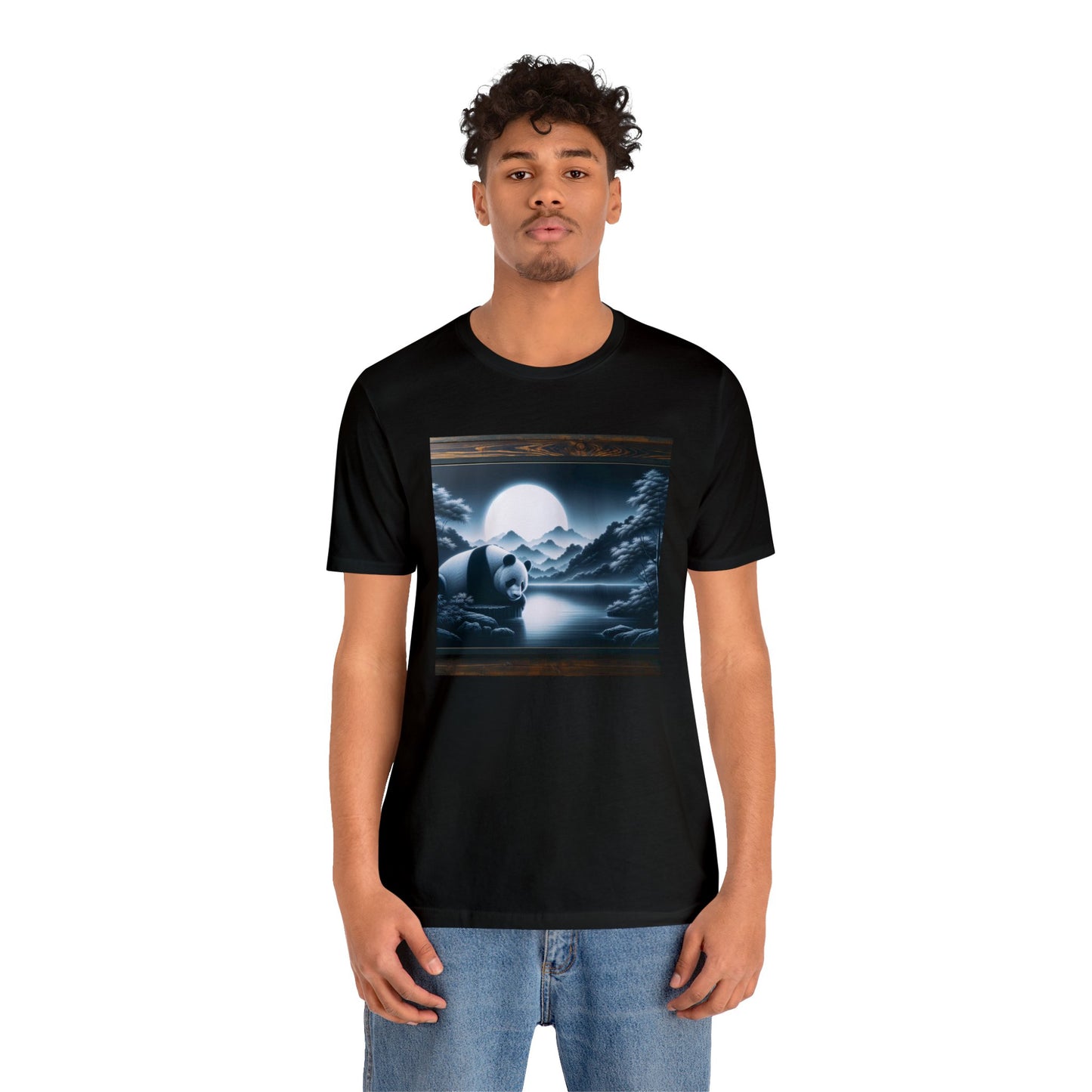 "Moonlit Panda"-  Tshirt