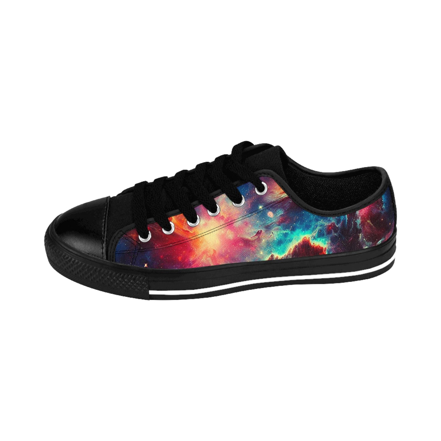 PsychedeliCosmos Print- LowTop Shoes