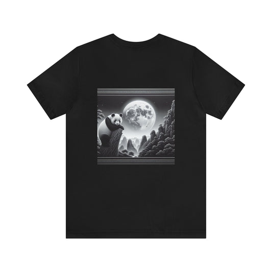 "Moonlit Majesty: Panda in Harmony"-  Tshirt