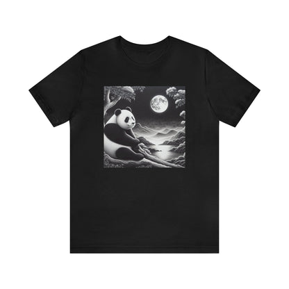 "Panda's Moonlight Grace"-  Tshirt