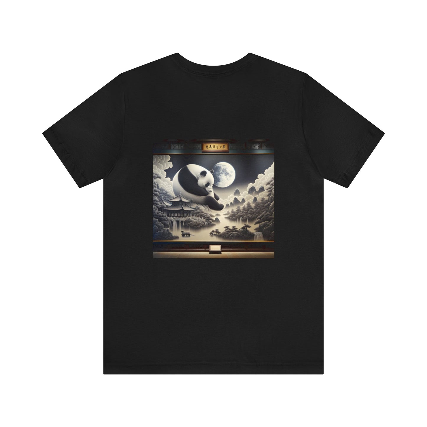 "Moonlit Splendor: Panda's Grace"-  Tshirt