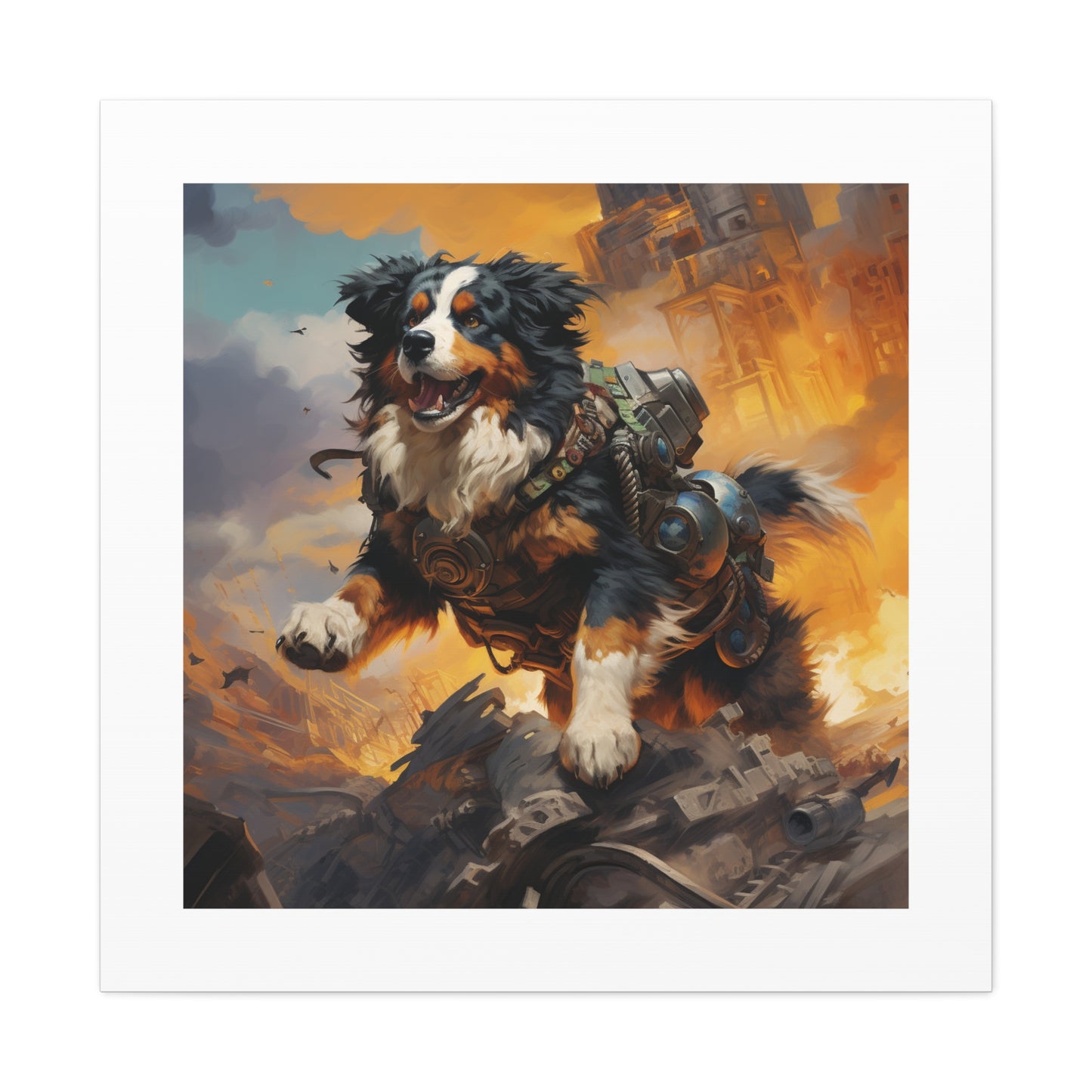 "Brave Armor Aussie Hero"