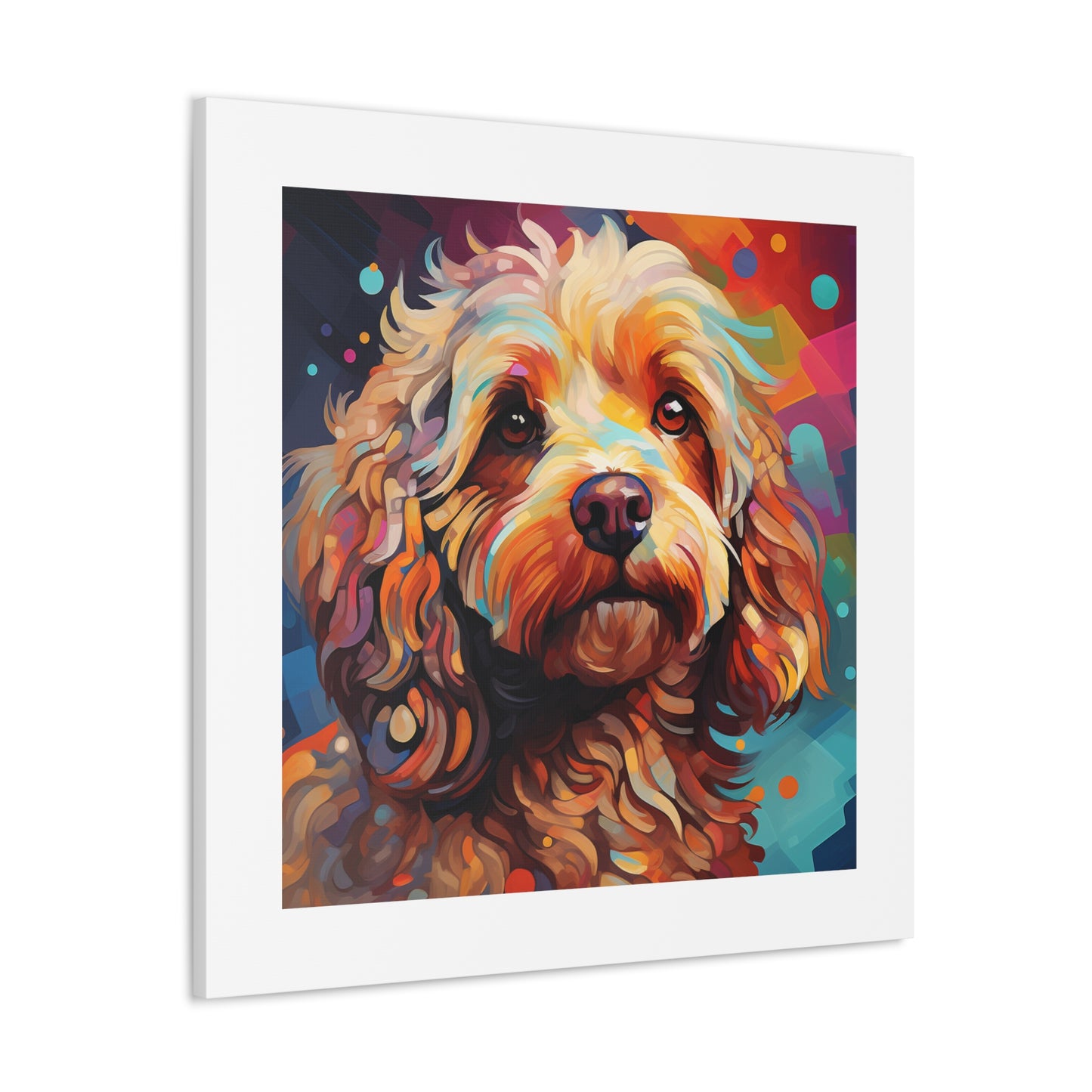 Technicolor AI Labradoodle Art.