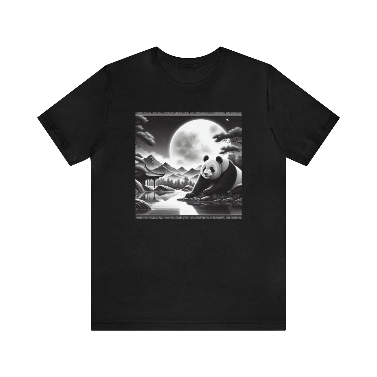 Panda Moonlight Serenade-  Tshirt