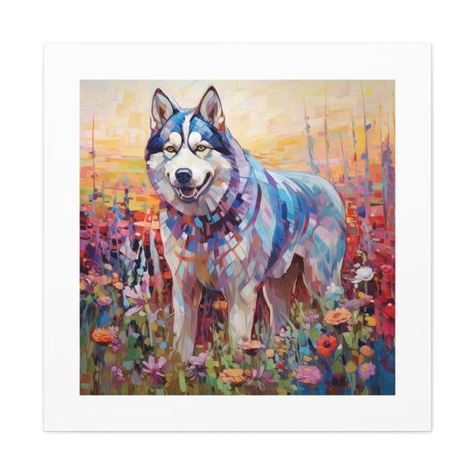 Fauvist Husky Joy Ride