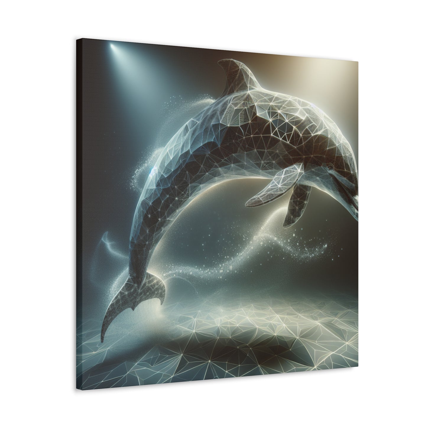 "Dolphin's Aria"- Canvas