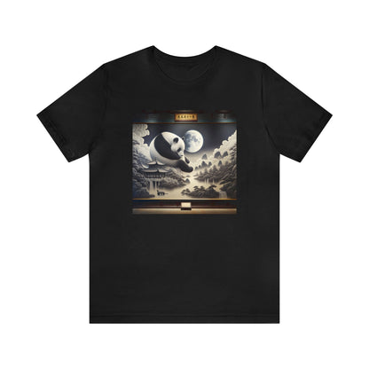 "Moonlit Splendor: Panda's Grace"-  Tshirt