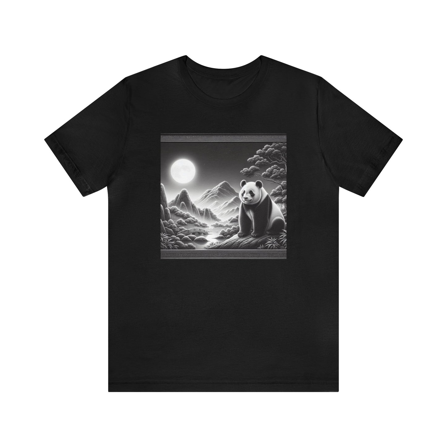 "Majestic Lunar Panda"-  Tshirt