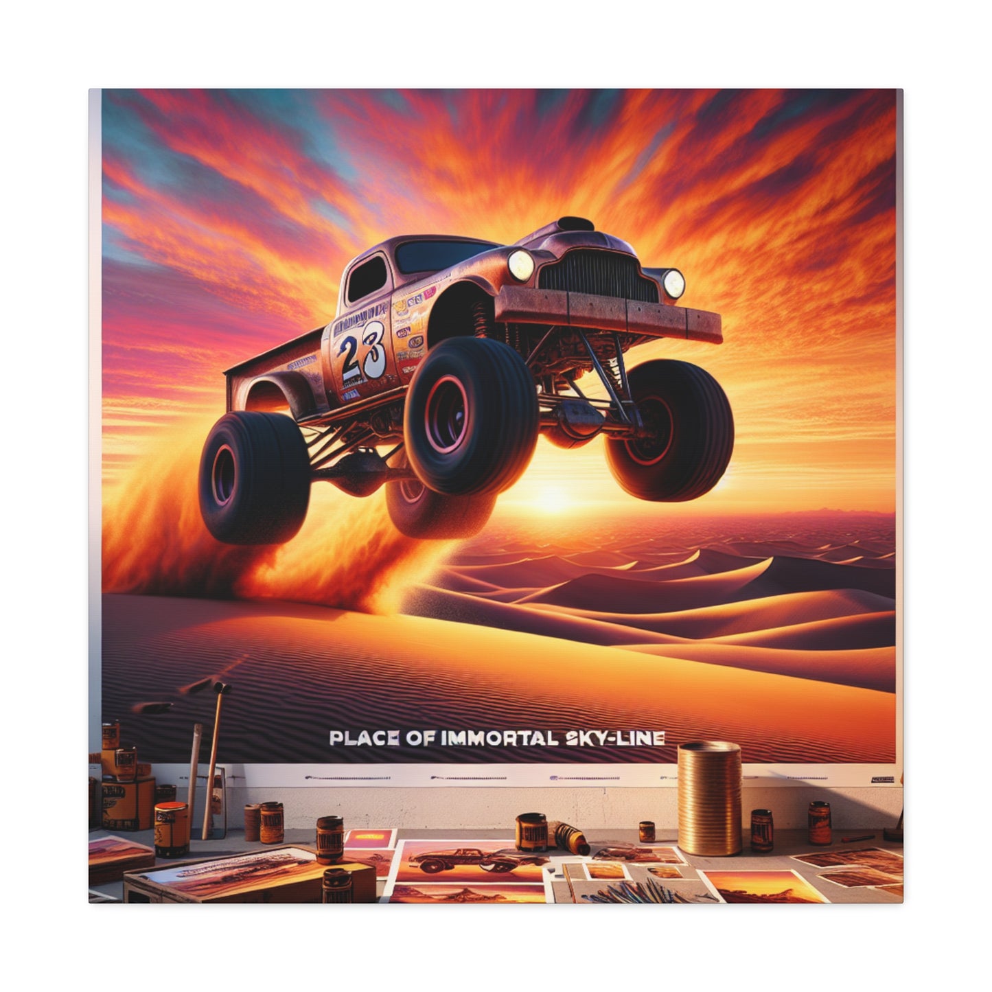 Sunset Thunder- Canvas