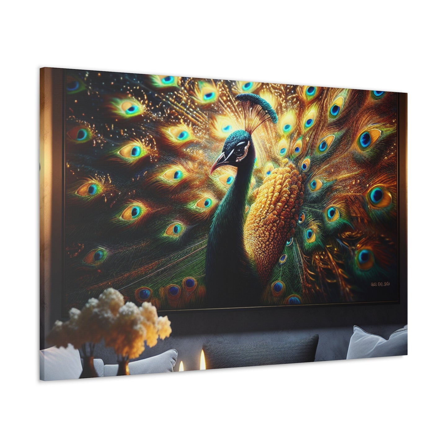 "8K Enchanted Peacock"