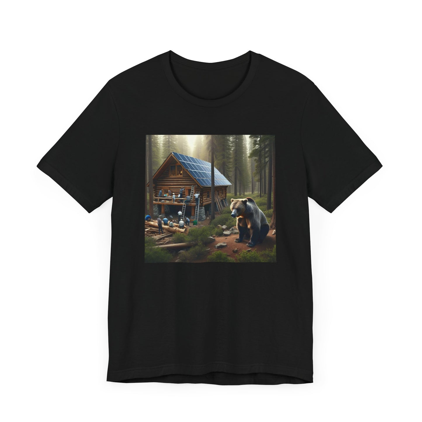 Grizzly Solitude-  Tshirt