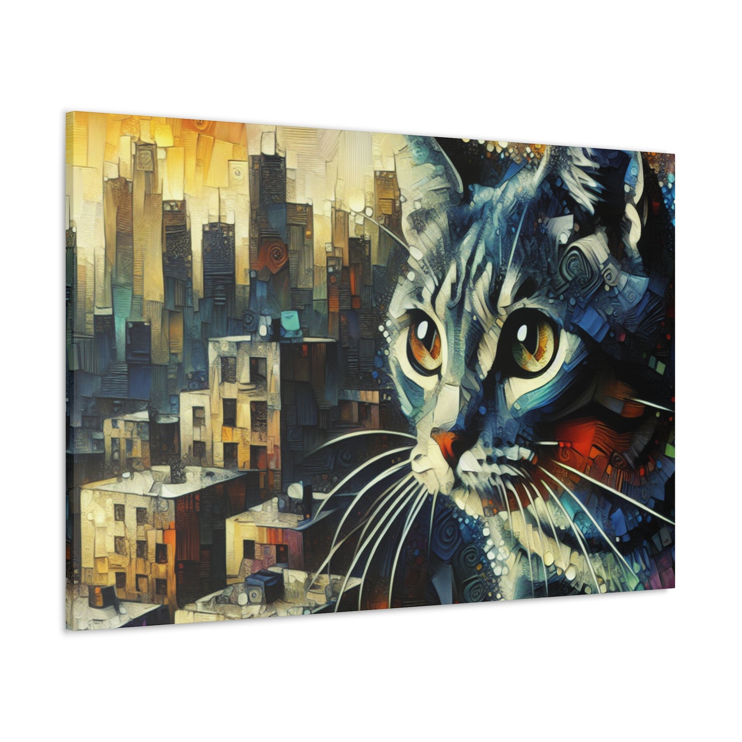 "City Whiskers at Dusk"