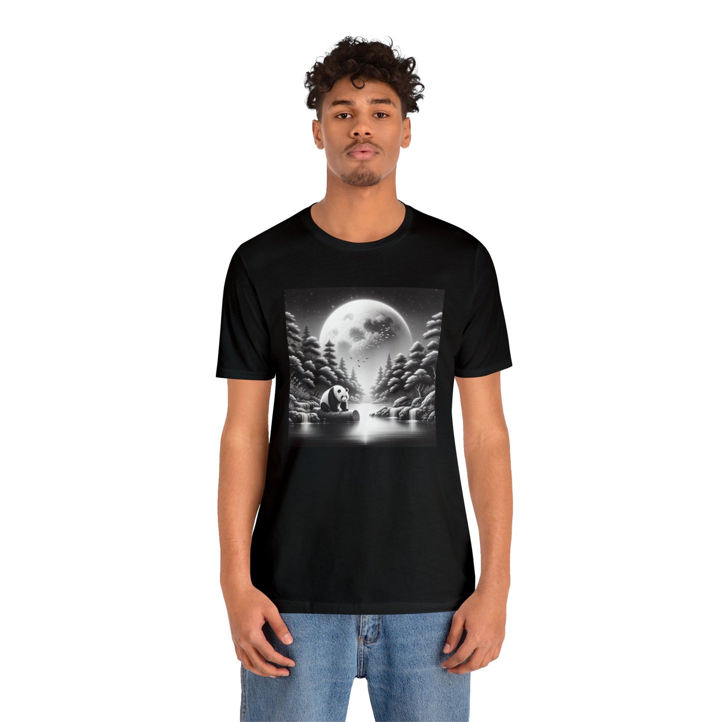 "Majestic Luna Panda"-  Tshirt