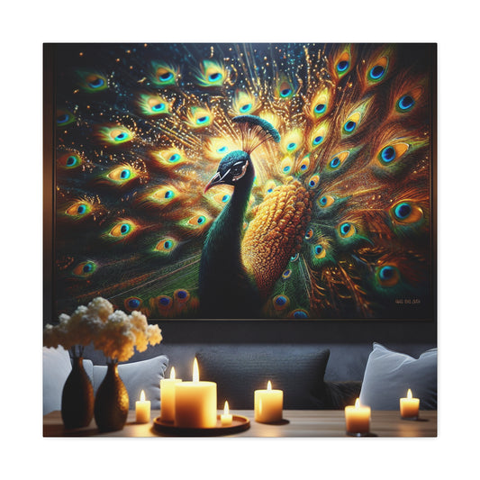 "8K Enchanted Peacock"