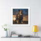 "Heroic Canine Battle Print."