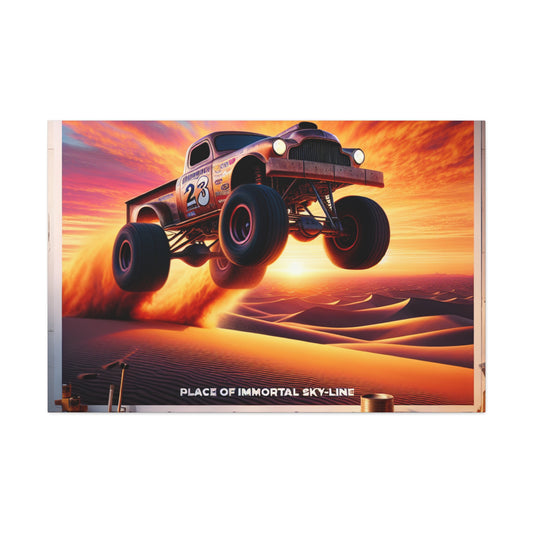 Sunset Thunder- Canvas