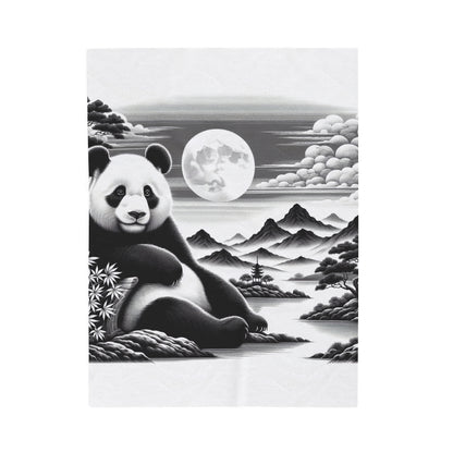 "Panda Moonlight" -Blanket