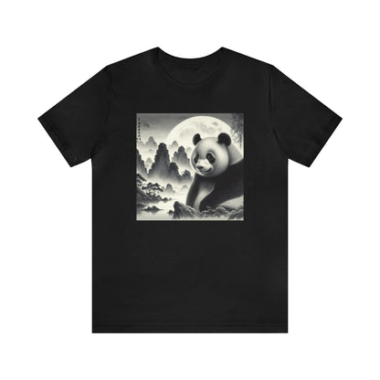 "Moonlit Panda's Grace"-  Tshirt