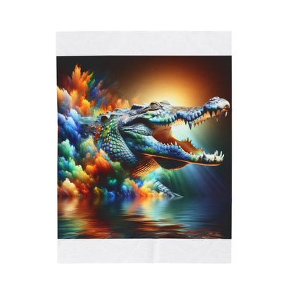 Jawbreaker Croc -Blanket
