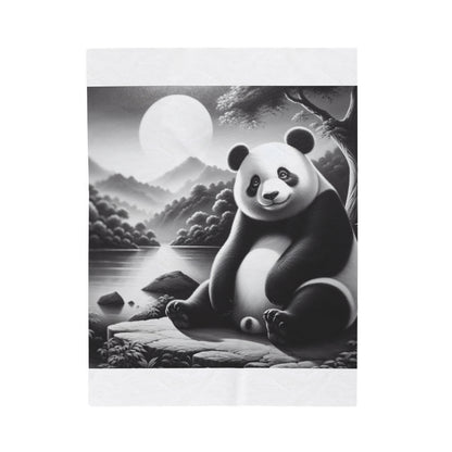 "Pandaland's Lunar Bliss" -Blanket