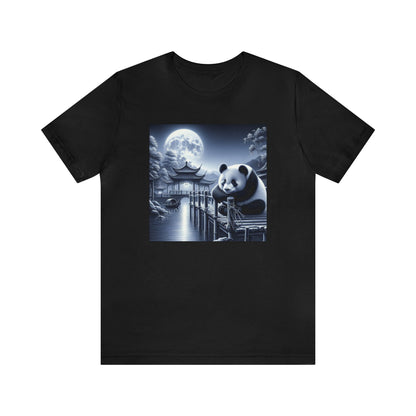 "Moonlit Majesty: Serene Panda"-  Tshirt