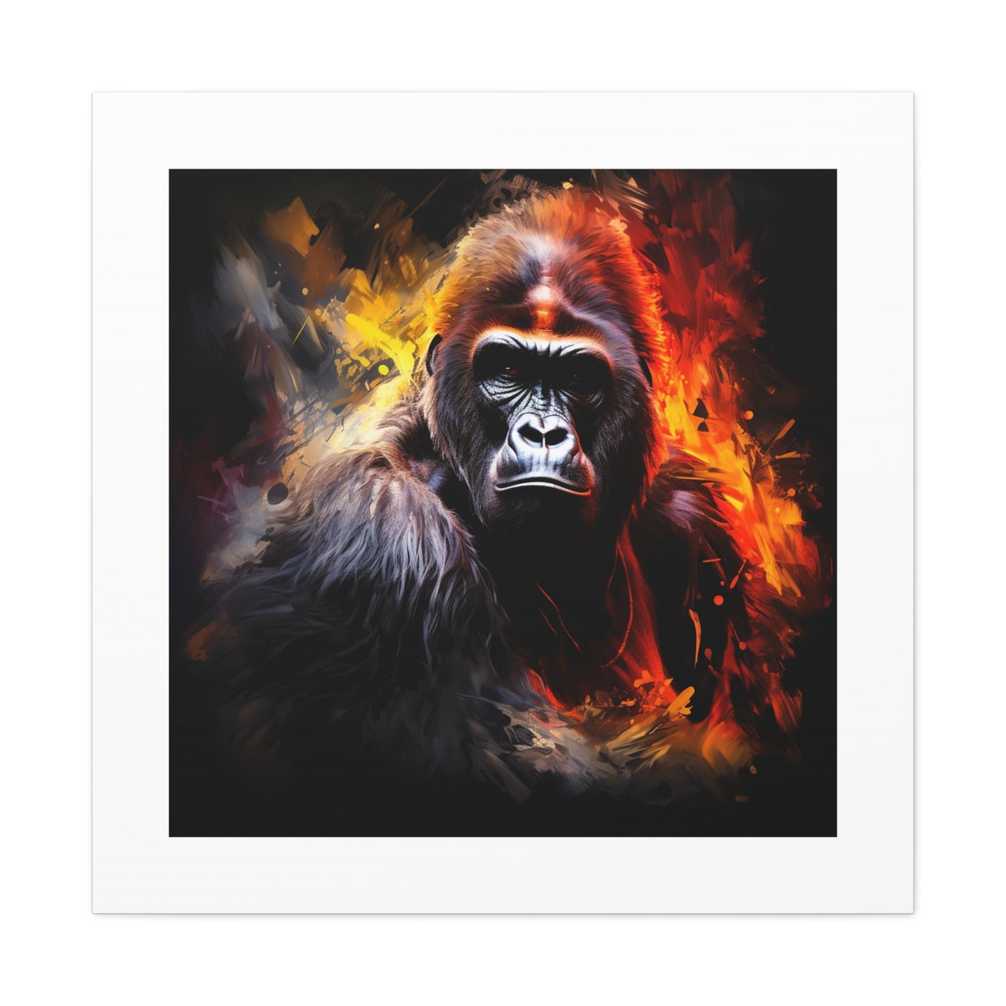 "Magnificent Ape Art Print"